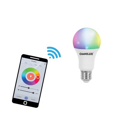 Lampe WLAN intelligente RGB+CCT avec pilotage par appli, Alexa & Google