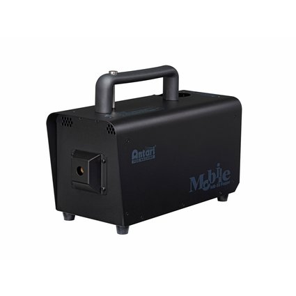Portable fog machine, up to 45 min operation off mains power