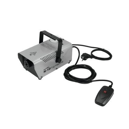 Compact 400 W fog machine with cable remote control