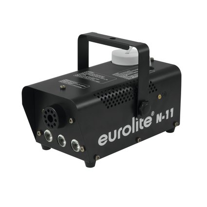 Compact 400 W fog machine with amber LEDs