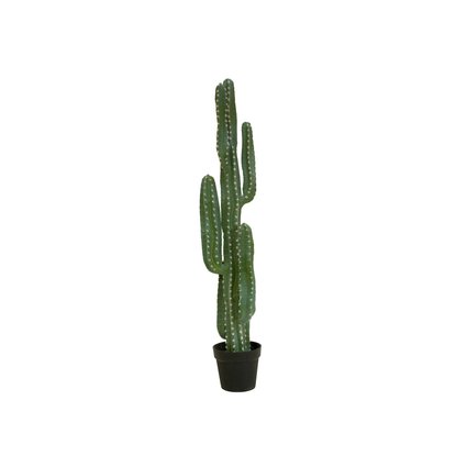 Multi-branched artificial cactus as a decorative object