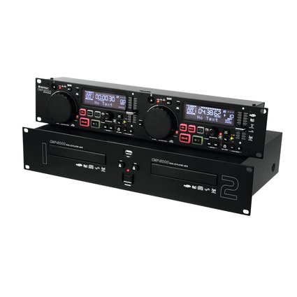 Dual CD player with MP3 function for DJs