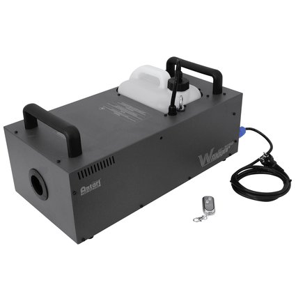 Controllable machine with 1500 W and built-in wireless DMX receiver