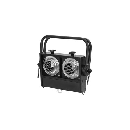 Audience-Blinder für 2 PAR-36-120V/650W-Leuchtmittel (mit Dimmer)