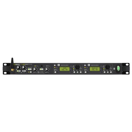 19" audio router, 5 stereo & 2 mic inputs, IR remote an RS485 control option