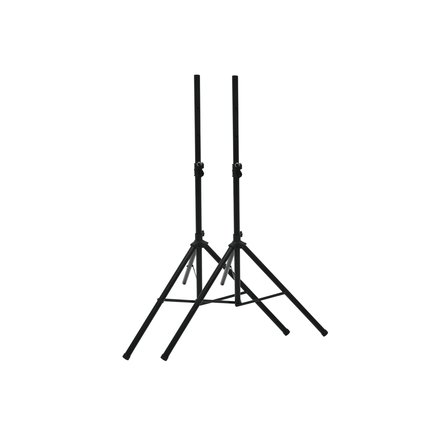 2 speaker stands, extendible up to 180 cm, maximum load 30 kg + carrying bag