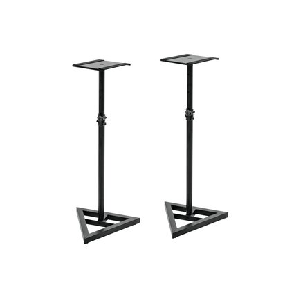 2 monitor stands, extendible from 75-130 cm, maximum load each 30 kg