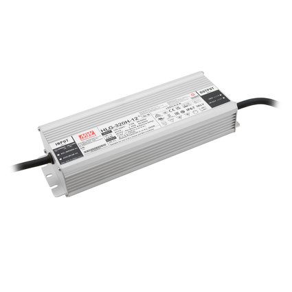 HLG-320H-12 LED switching power supply IP67, 264 W / 12 V / 22 A