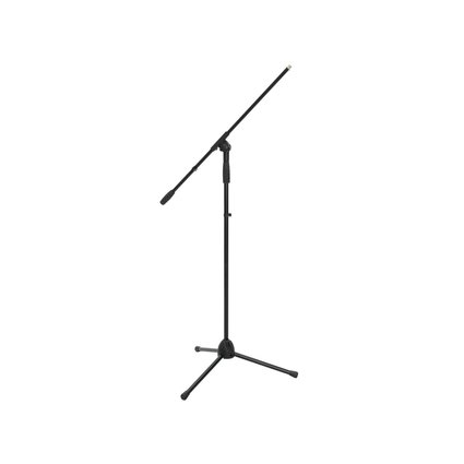 Simple microphone stand with adjustable boom