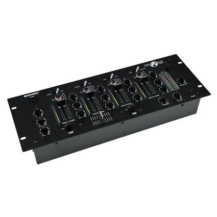 4-channel DJ mixer with USB interface