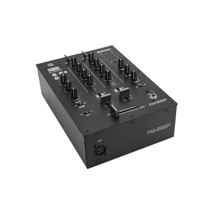 2-channel DJ mixer with Bluetooth and MP3 player