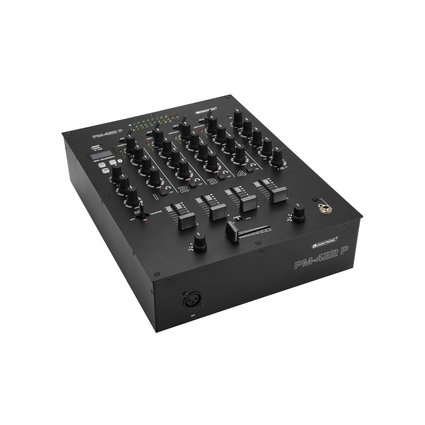 4-channel DJ mixer with Bluetooth and MP3 player