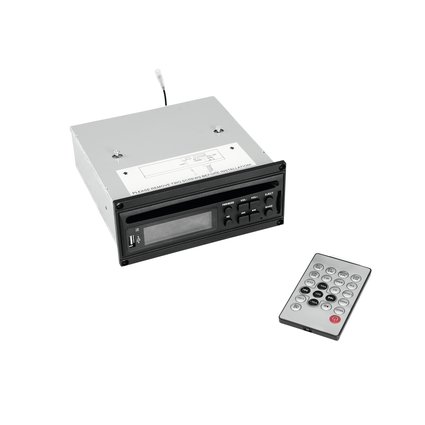 CD-/MP3-Player-Einbaumodul mit SD-Kartensteckplatz und USB-Anschluss