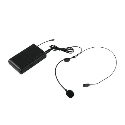 Bodypack transmitter with headset microphone for WAMS-10BT