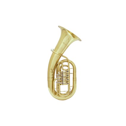 Baritone horn with rotary valves in Bb