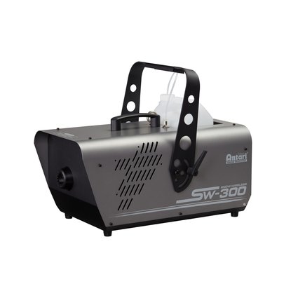 Compact snow machine with digital wireless control system and DMX interface