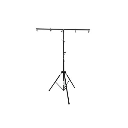 Low-priced steel-stand with crossbeam, max. load 14 kg, max. height 250 cm