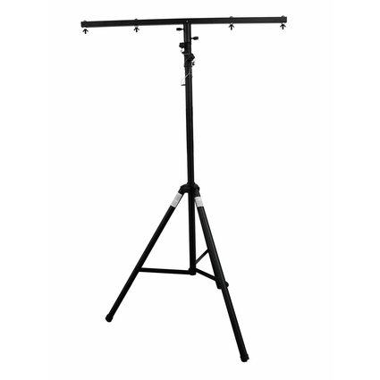 Steel lighting stand with crossbar, max. load 18 kg, max. height 340 cm
