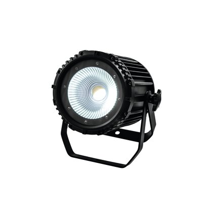 Silent LED spotlight with 100 W COB LED in cold white and warm white