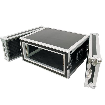 Flightcase for 483 mm devices (19"), shock-proof