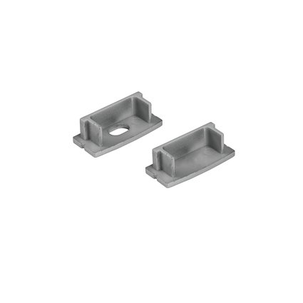 End caps for aluminium profile