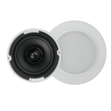 2-way coaxial speaker, LF: 3.5" HF: 0.75", 100 V, 6 W RMS Ø 125 mm