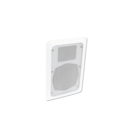 2-way flush-mount speaker, LF: 5" HF: 0.5" 100 V, 5 W RMS, 243 x 155 mm