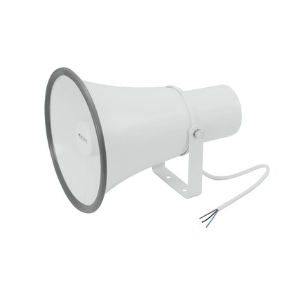 Weather-proof horn speaker, 100 V 7.5/15 W RMS