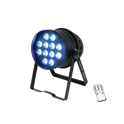PAR-Scheinwerfer mit 12 x 10-W-6in1-LED in R, G, B, A, W, UV