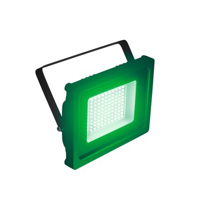 Flat outdoor floodlight (IP65) with colored LEDs