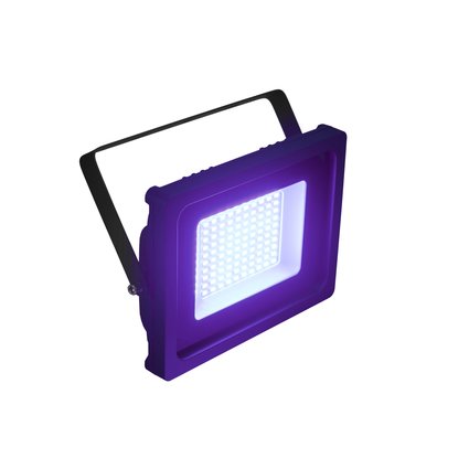 Flat outdoor floodlight (IP65) with colored LEDs