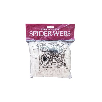 Spiderweb for eerie decoration effects