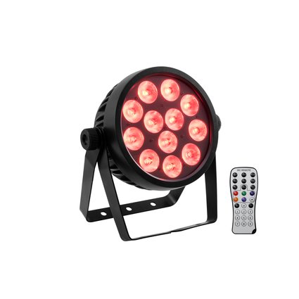Lautloser 4in1-LED-Scheinwerfer mit RGBW-Farbmischung