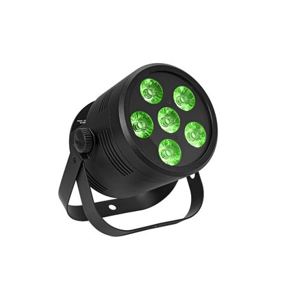 LED-Floorspot mit RGB/WW-Farbmischung