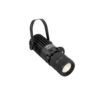 Narrow beam pinspot with 12 W bianco caldo (WW) LED