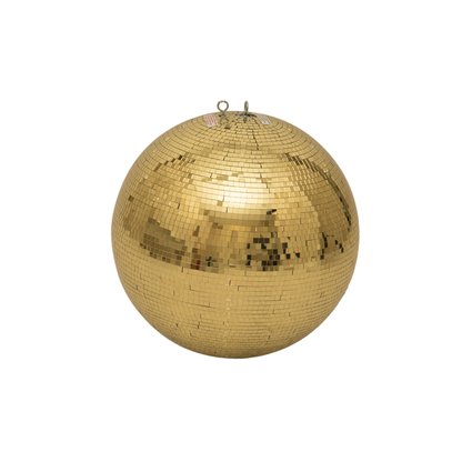 Safety mirror ball with second eyelet