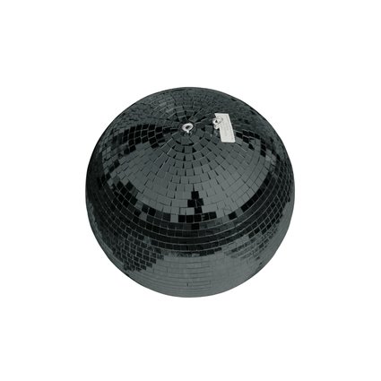 Safety mirror ball with black facets