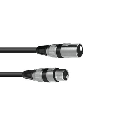 Audio cable with 3-pin XLR connectors