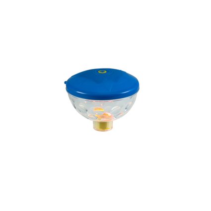 LED swimming pool light with color change, IP65, battery operation
