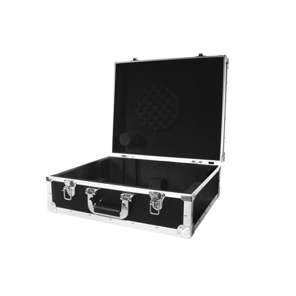 Flightcase für einen Plattenspieler mit S-Tonarm (bis 450 mm Breite)