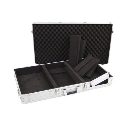DJ flightcase for 2 CD players and one mixer (10")