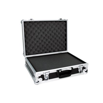 Flightcase with padded interior, 420 x 120 x 295 mm (inside dimension)