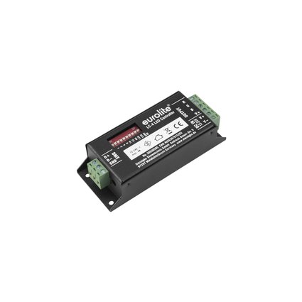 3-channel LED controller with DMX interface for RGB LEDs 12-24 V