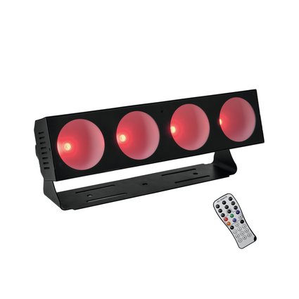 LED light effect bar with RGB color mixing, incl. IR remote control