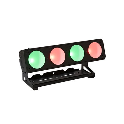 LED light effect bar with RGBW color mixing, incl. IR remote control