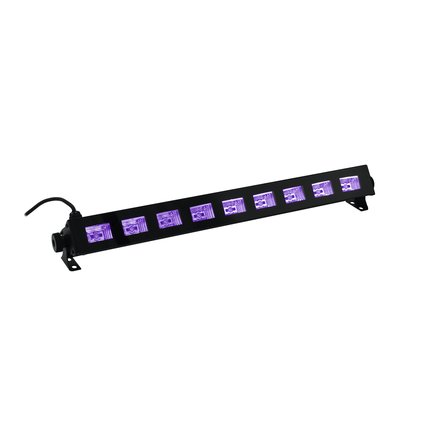 Simple UV lighting bar with 9 x 1 W UV LED