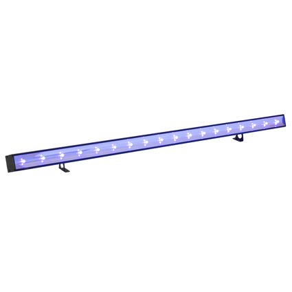 UV-LED-Lichtleiste mit 18 x 3-W-LED für beeindruckende Schwarzlicht-Effekte