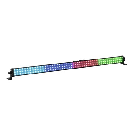 Bar (100 cm) with 144 wide beam SMD LEDs (RGB), 8 segments