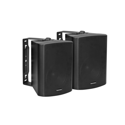 Active 2-way speaker pair with 5" woofers and 2 x 30 W power