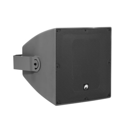 Weather-proof 15" wall speaker with top-quality sound, incl. mount, 400 W RMS